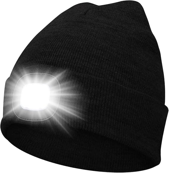 med LED-lys Unisex USB-oppladbar - Gave til menn og kvinner