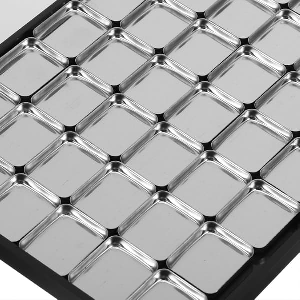 Magnetic Empty Eyeshadow Palette with 48 Metal Pans 16x19mm Refillable Makeup Tray