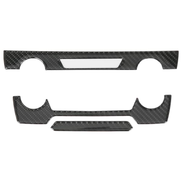 Kulfiber Centerkonsol Panel Trim Beskyttelse Kompatibel med Honda CRV 2016 2019