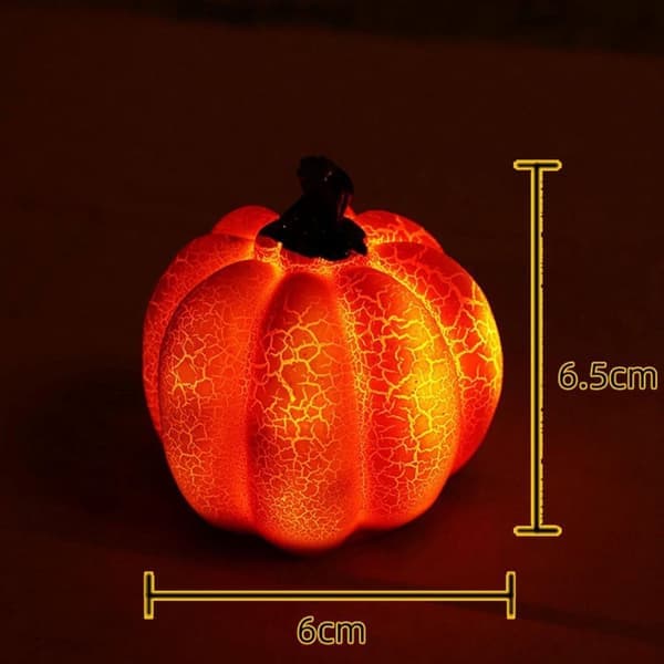 Græskar Efterårsdekoration - Udendørs 3-delt Halloween LED-lys