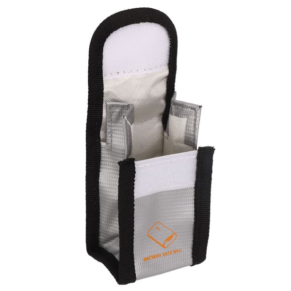 Battery Safety Bag Portable Explosion-Proof Battery Fireproof Storage Bag for DJI FPV Goggles Battery Install 1 Batteries