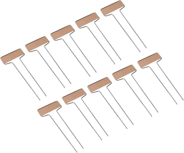 10-pak Kopparväxtmärken 6,5 x 25,5 cm