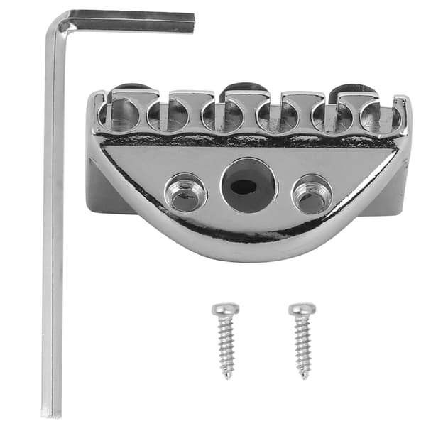 Electric Guitar String Lock Nut with Head String Retainer Hex Wrench Replacement