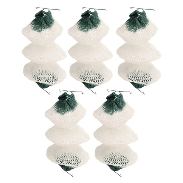 5 stk campinglyktkapper gasslampkapper for camping gasslykter parafinlampe dobbelklipsstil