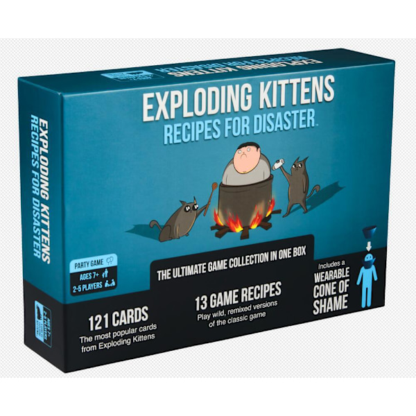 Partyspel Kort Explosion Katt Explosion Lingwen Explosion