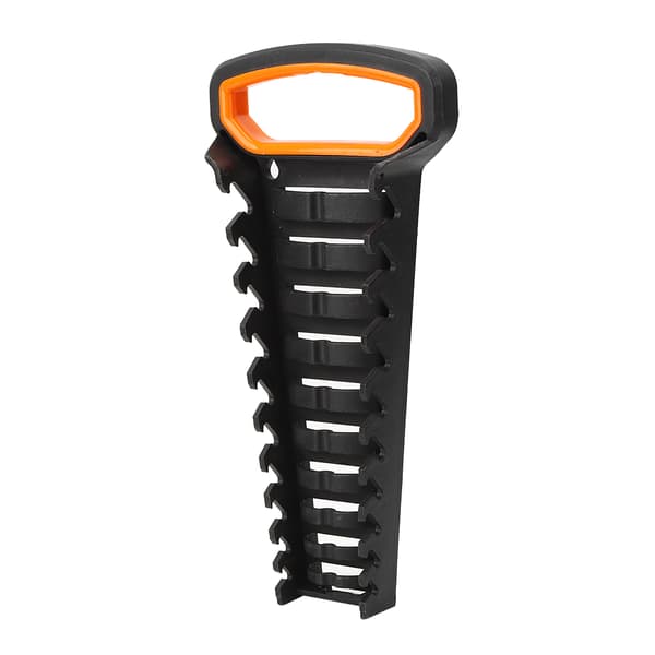 Self-locking Wall Mounted Tool Holder Wrench Organizer Storage Tray 10 Wrench Capacity