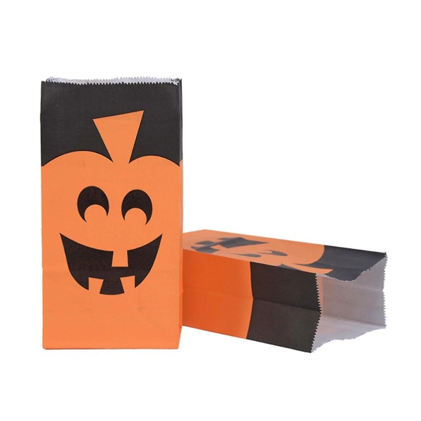 10-pack Halloween-godispåsar Cookie Cookie Treat-påsar Presentpapperspåse Party Favor Supplies BoxMr. Vampyr