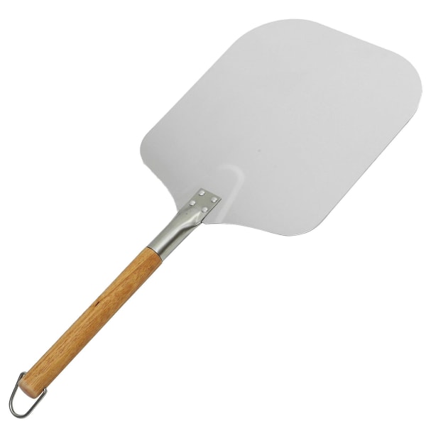 Pizza-spade i tre med avtakbart håndtak, bakeverktøy for pizza, hvit, 70 x 30 x 2 cm White 70X30X2cm