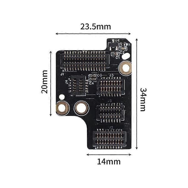 Extruderadapterplatta Hot End Värmestav Temperaturmätningskabel Kopplingsplint 3D-skrivartillbehör för P1P Bambu Lab