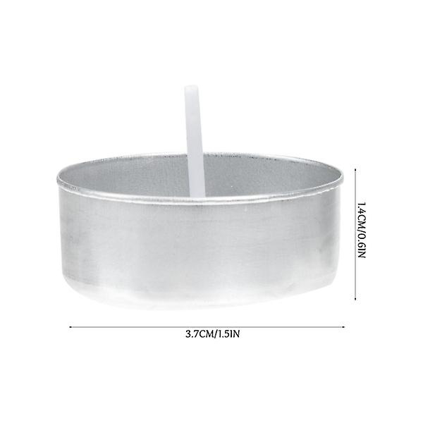 200 Sett Lyskoppbeholdere Duftlys Aluminium Bryllupslysholdere Aromaterapilyskopp