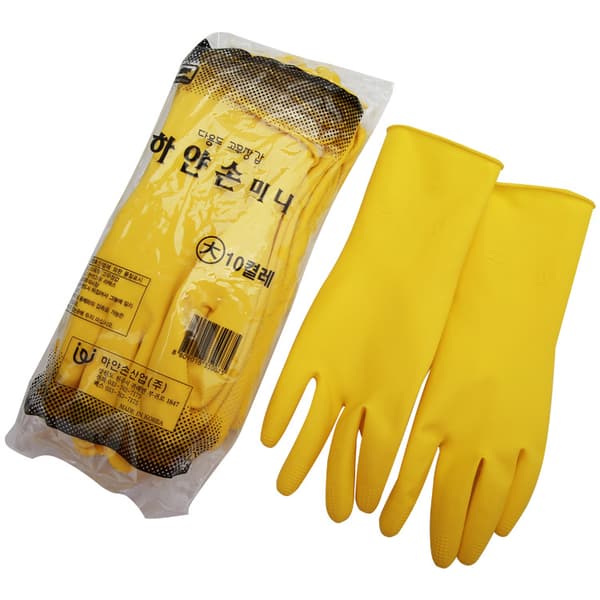 Reusable Household Gloves, Rubber Dishwashing Gloves, Extra Thick