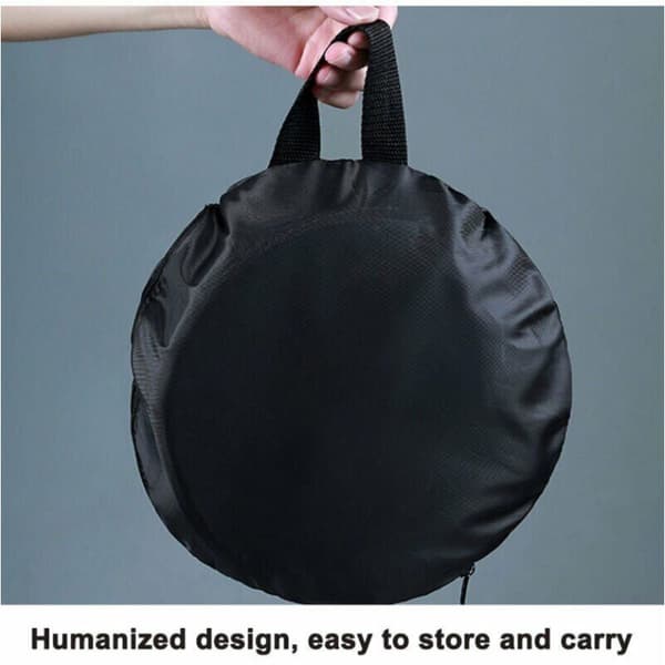 Lager Mesh Plant Drying Net, Foldable Hanging Net, Black Herb Drying Net with Zipper, Herb Dryer, Black