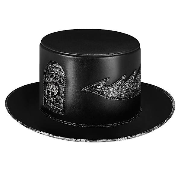 Steampunk Kostumer Peste Doktor Hat Læder Top Hat Halloween Rekvisitter Cosplay Party Favor Forbrugsvarer