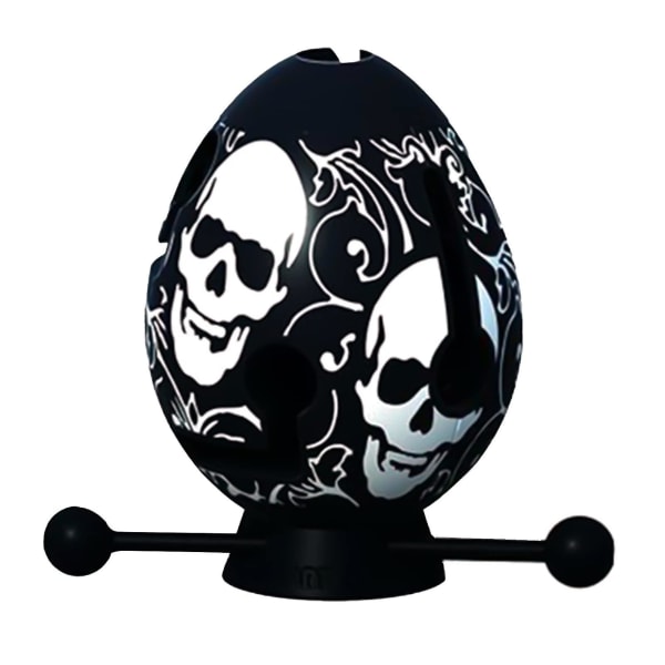Toy egg education unik lettvekt glatt overflate dekompresjon leke egg entertainment Black