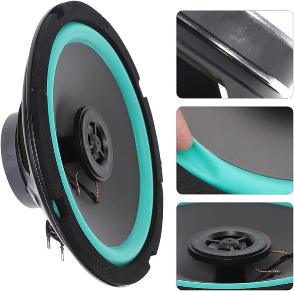5-inch 4 Ohm 160W Shallow Mount Car Speaker with Enhanced Bass Midrange Woofer Driver