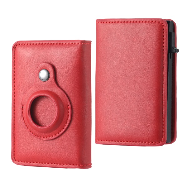 Miesten PU-nahkainen ohut lompakko edessä tasku ohut lompakko