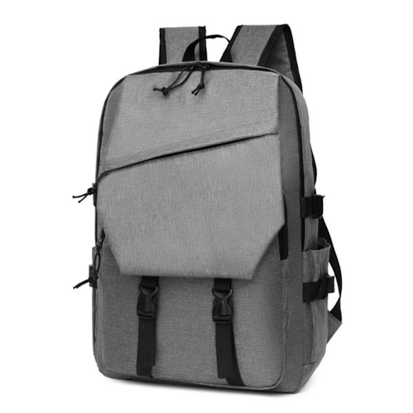 Værktøjsstyllet Rygsæk Business Multifunktionel Laptop Taske Mænds Rygsæk Grå Gray