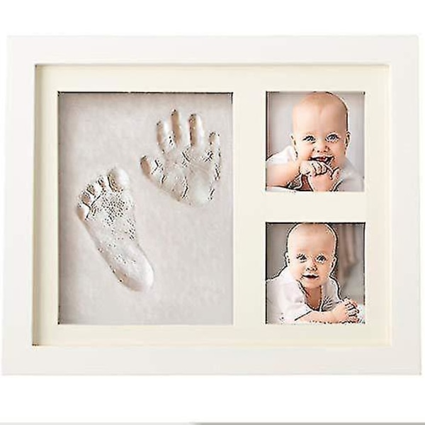 Baby Milepæls Foto Rammer Baby Hånd- og Fodaftryk Sæt Souvenirs Til Nyfødte Drenge Og Piger