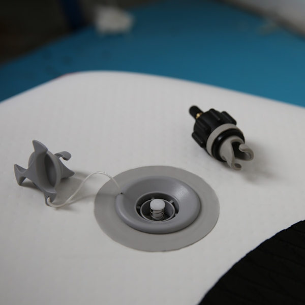 Uppblåsbar SUP-pumpadapter Standard Konventionell Luftpump Luftventil Adapter Ekrad Platta Fäste