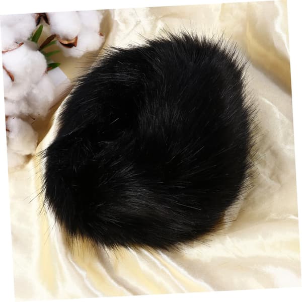 Faux Fur Armvarmere, Manchetvarmere, Elastisk Håndledsring til Damekostumer, Holder Hænderne Varme