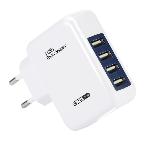 4 USB-lader Europe Standard Oppvaskbørste Kjøkkenutstyr Organizer Vektskål Fruktkurv Mat Krydder Prime Kn