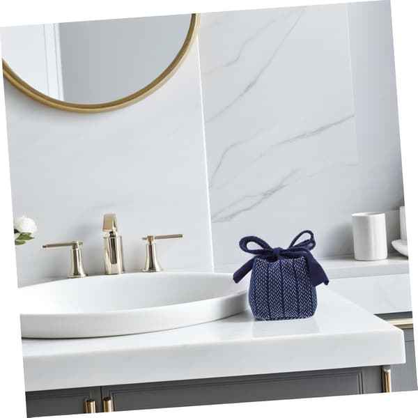 Denim Cosmetic Storage Bag, Small Makeup Organizer