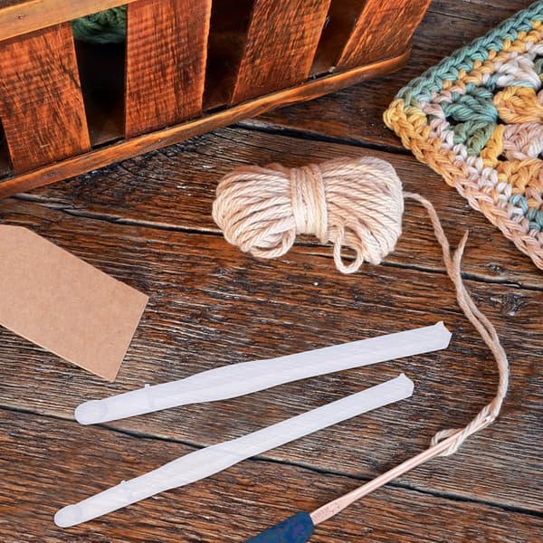 10 stk silikone hæklenål form sæt DIY strikkepind form håndværk støbeværktøj