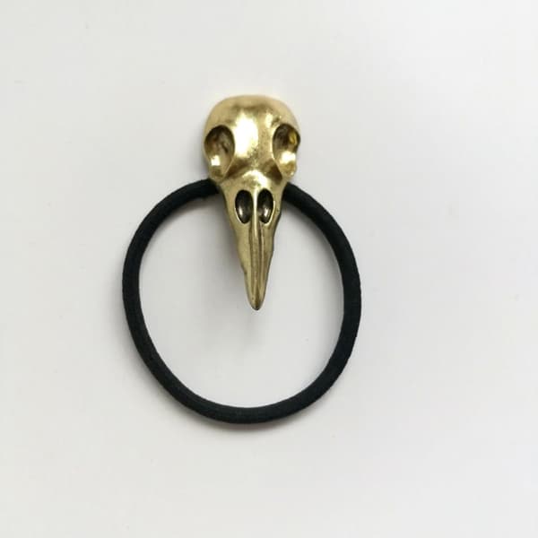 Halloween fuglehodeskalle hårbånd elastisk legering kråke design for kvinner
