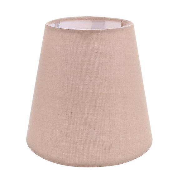 Stofflampeskjerm Hengelampe Skjerm Bordlampe Deksel Gulvlampe Skjerm Khaki 14X14X13CM Khaki 14X14X13CM