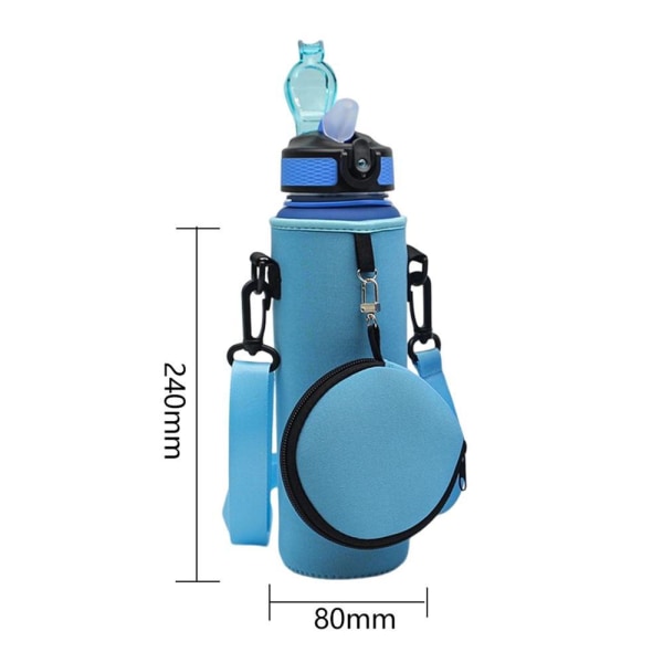 Vannflaskebeskyttende deksel, isolerte anti-skli beskyttelsesdeksler