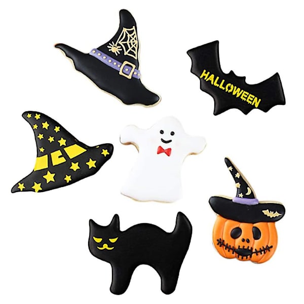 Halloween-tyyliset keksimuotit, keksi- ja fudge-keksimuotit, tyyppi A