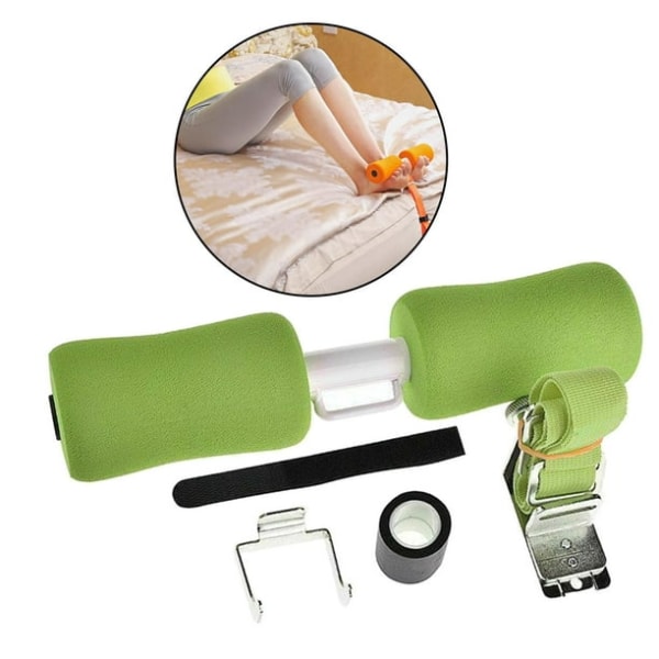 Lätt Sit Up-hjälp för Bukmuskler, Träning & Fitness Hemma, Säng, Dörrkant, Blå