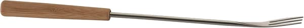 Ostfonduegafflar Bambu 6 delar, Rostfritt stål, Silver/Brun, 26.5 x 1.5 x 1.5 cm