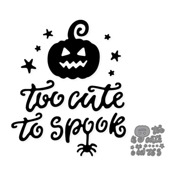 BHalloween-kranium Spooky Metal Skærestencil Skabelon Scrapbog Kort PrægningB