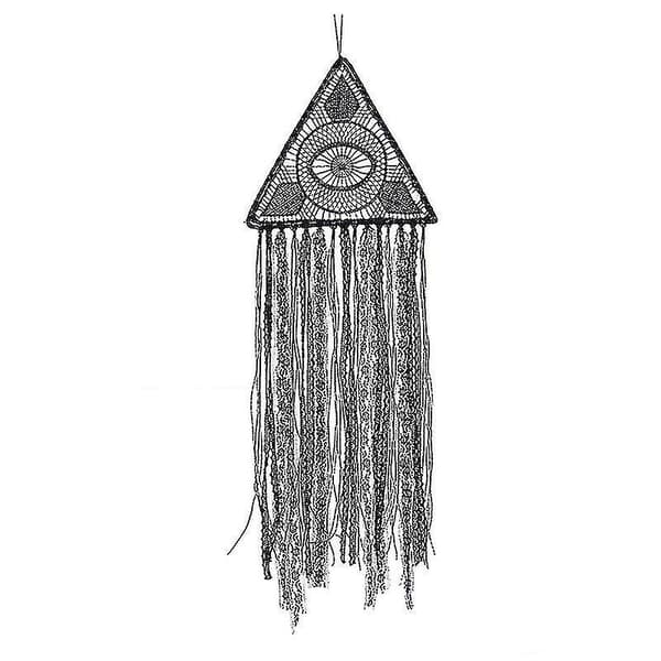 Drømmefanger Evil Eye Drømmefanger Ren Sort Drømmefanger Stor Drømmefanger Boho Vægdekoration Gave