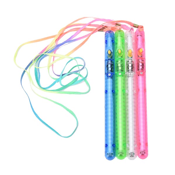 Blinkende tryllestav LED Glow Light Up Sticks til fest Chris