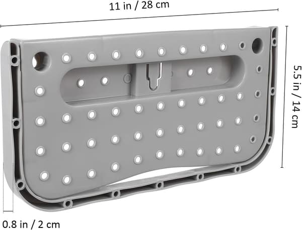 Foldable Shoe Rack Shoe Holder 28 * 14 * 2 cm PP Wall Mounted Space-Saving Design Multifunctional