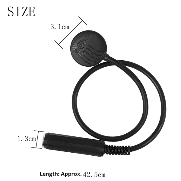 Akustisk guitar pickup, let bærbar kontakt pickup,