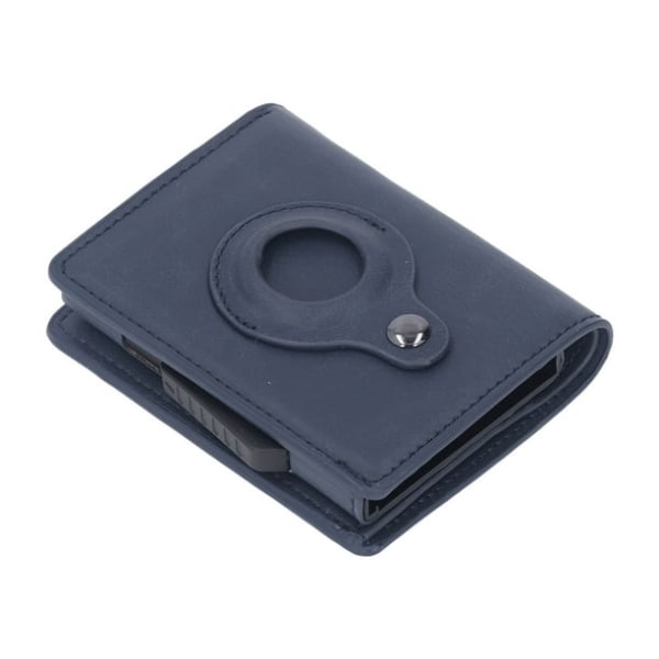 Air Tag-plånbok i äkta läder Anti-förlorad minimalistisk plånbok för alla hjärtans dag-presenter