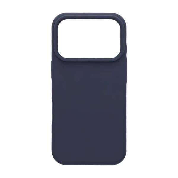 Mobilskall Mykt Silikon for iPhone 17 Pro - Mørkeblå Blå blue