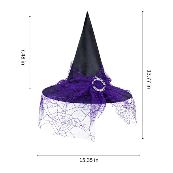 Mesh Spänne Trollhatt Violett