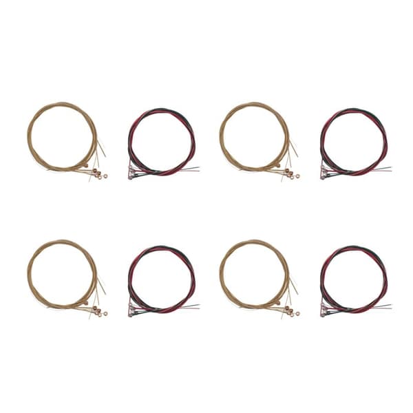 8 Set 24 Steel Guitar Strings Replacement for Acoustic Change Tool