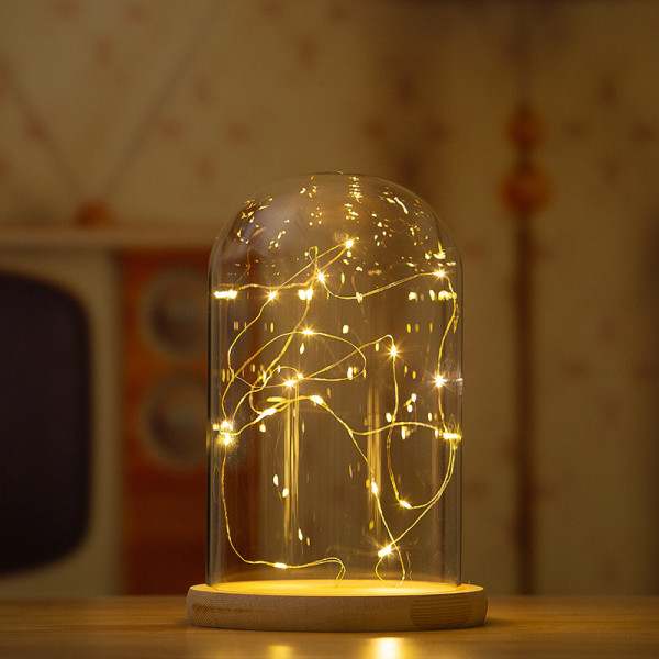 LED Fairy Lights Batteridrevne String Lights | Mini lys, midterste bordpynt, bryllupsfest Soveværelse Mason Jar Jul, Varm hvid
