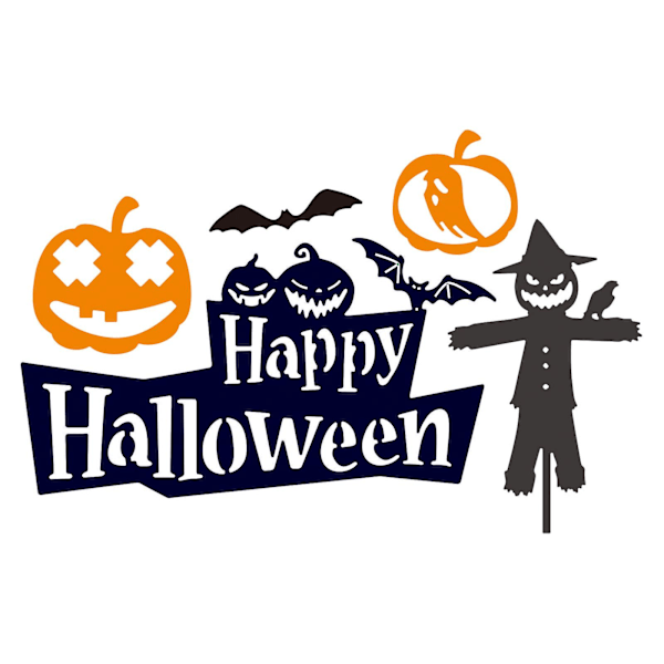 Metal Skæreform Halloween Græskarhoved til Kortfremstilling DIY Papir