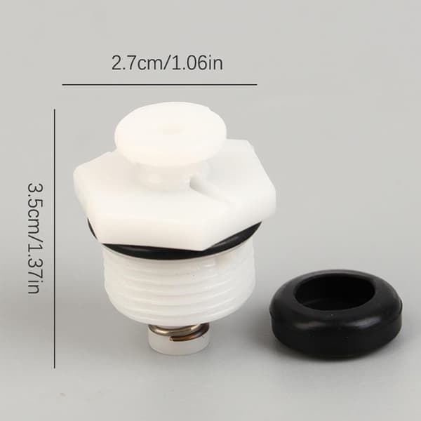 (3,5×2,7×2,7cm) 2x High Pressure Washer Pump Head, Pressure Switch Connection