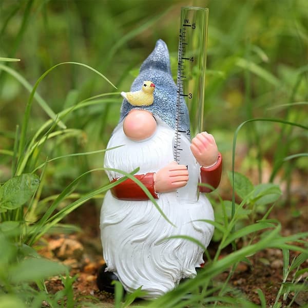 Havetomte Statue, Harpiks Havetomte Statue Regnmåler