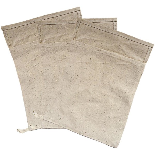 3 stk Bomulds-Isposer Bomulds-Isposer Holdbare Knuste Isposer Isposer Til BarBeige34x22cm Beige 34x22cm