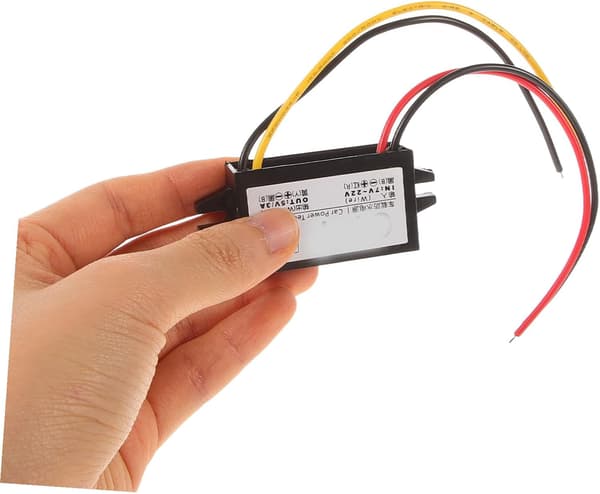 Universell spenningsregulator stabilisator DC-DC nedtrappingsomformer modul 12V til 3V 3.3V 4.2V 5V bilstrømforsyning for bilelektronikk