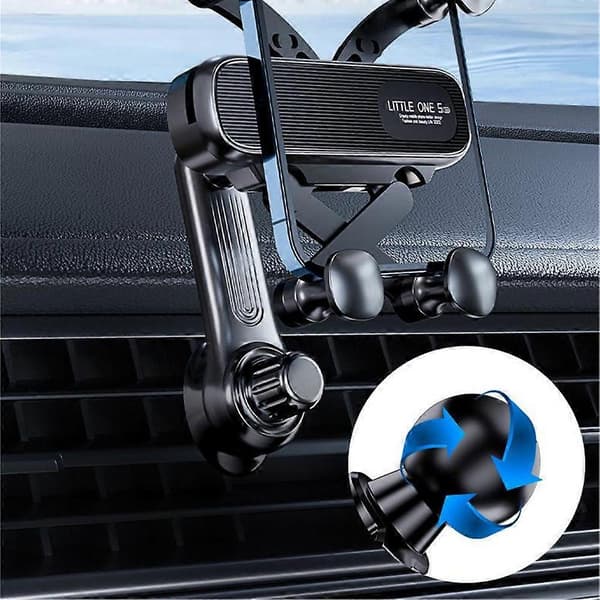 Rotatable Car Phone Holder, Invisible Rotatable Air Vent Mount 3pcs 3pcs