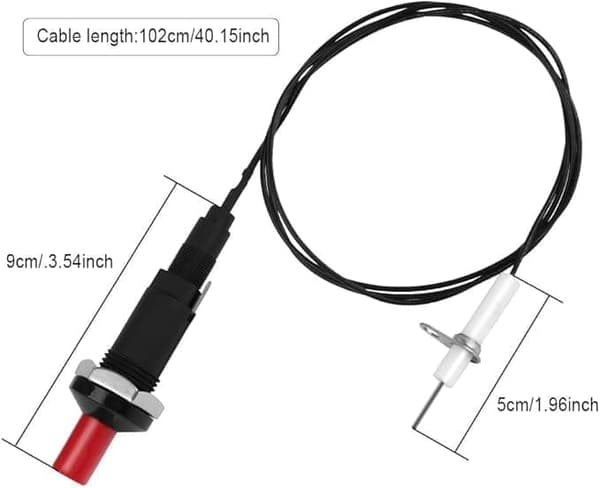 2-pakning lightere - Piezo tennplugg modell-FM-